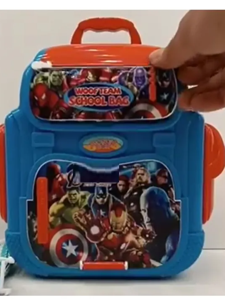 MINI CAJA FUERTE MOCHILA AVENGERS 3