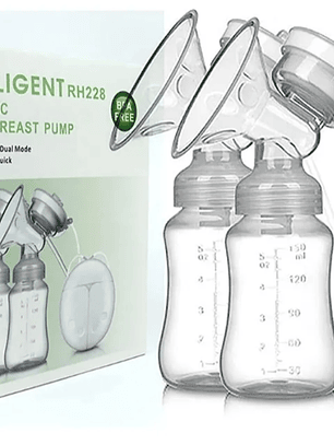 EXTRACTOR DE LECHE MATERNA ELÉCTRICO DOBLE