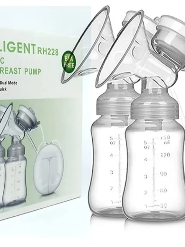 EXTRACTOR DE LECHE MATERNA ELÉCTRICO DOBLE 1