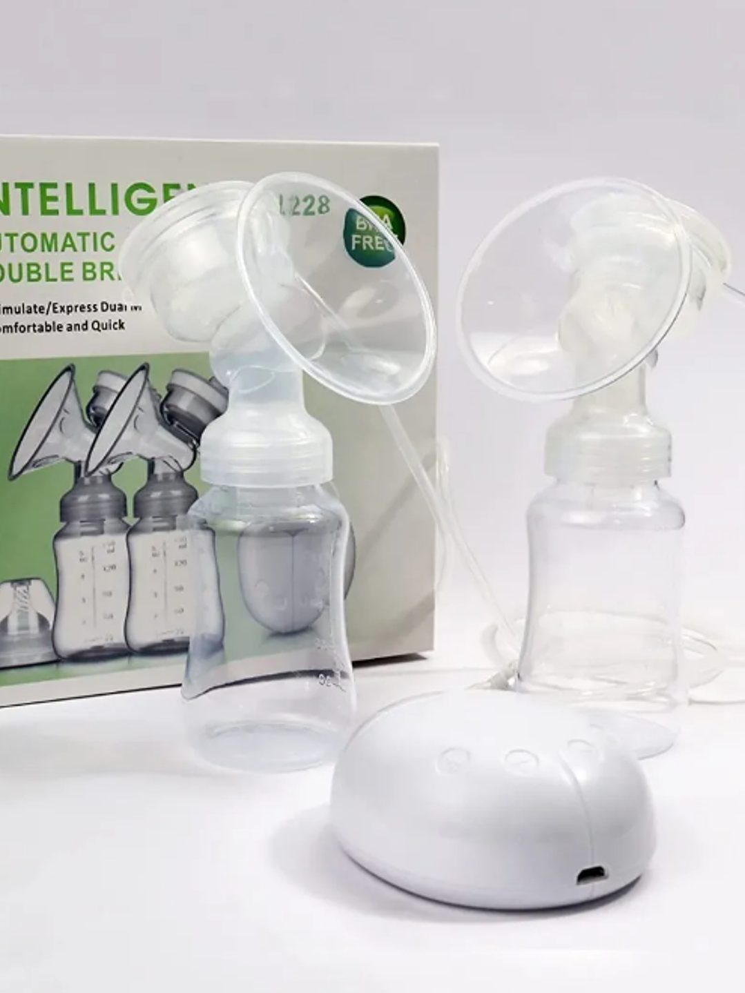 EXTRACTOR DE LECHE MATERNA ELÉCTRICO DOBLE 2