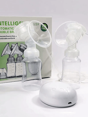 EXTRACTOR DE LECHE MATERNA ELÉCTRICO DOBLE