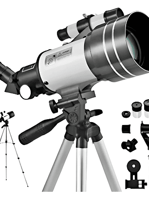 TELESCOPIO 70 MM TRIPODE CON SOPORTE