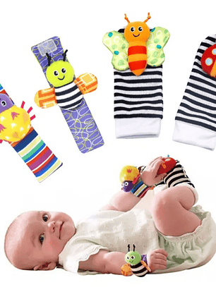 KIT DIDACTICO BEBÉ MANOS Y PIES JUGUETE