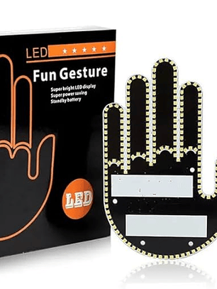 SEÑAL LUZ LED PARA CARRO DE MANO