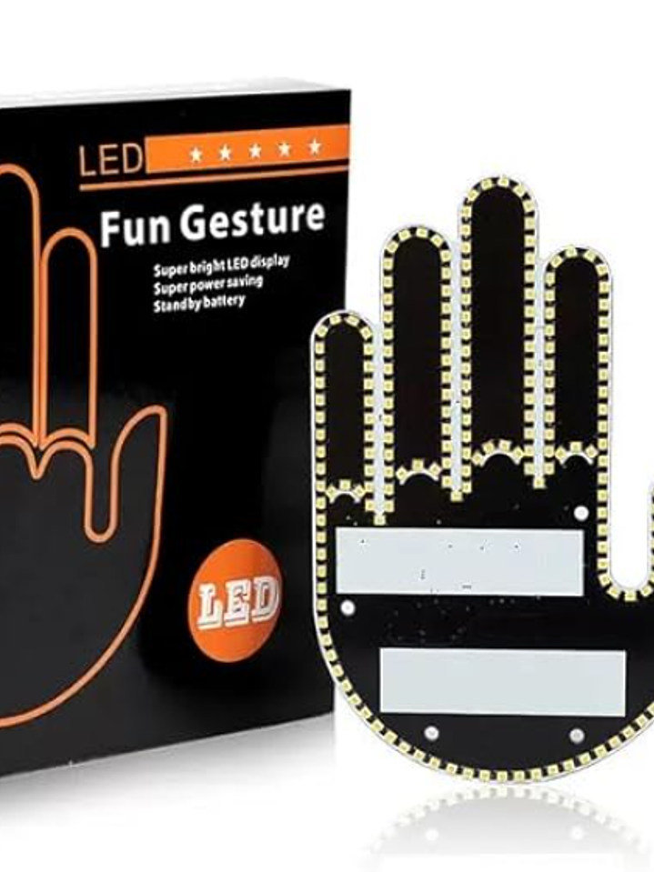 SEÑAL LUZ LED PARA CARRO DE MANO 1