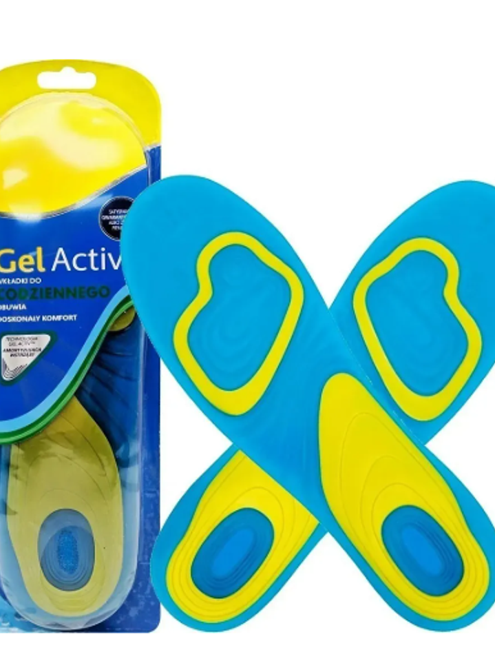 PLANTILLAS ORTOPÉDICAS EN GEL ACTIVE GEL 1