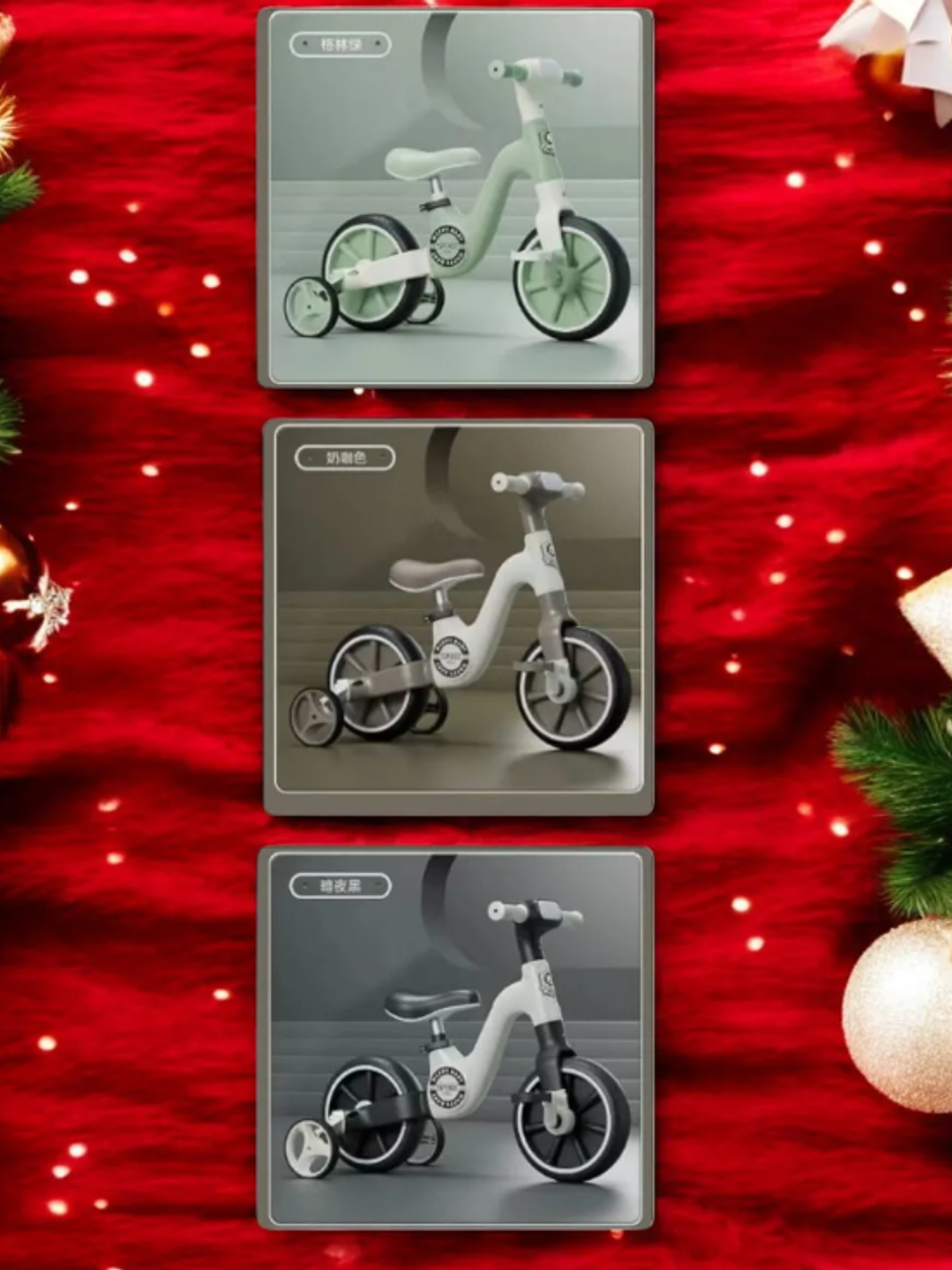 TRICICLO CON RUEDAS DE ENTRENAMIENTO 3