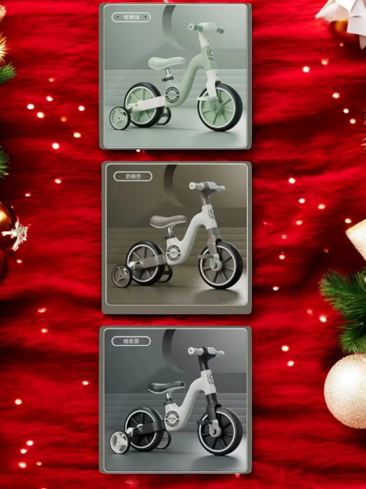 TRICICLO CON RUEDAS DE ENTRENAMIENTO 3