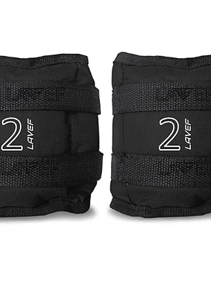PESAS TOBILLERAS BÁSICAS KIT 2K NEGRO
