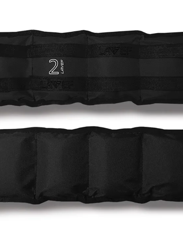 PESAS TOBILLERAS BÁSICAS KIT 2K NEGRO 3