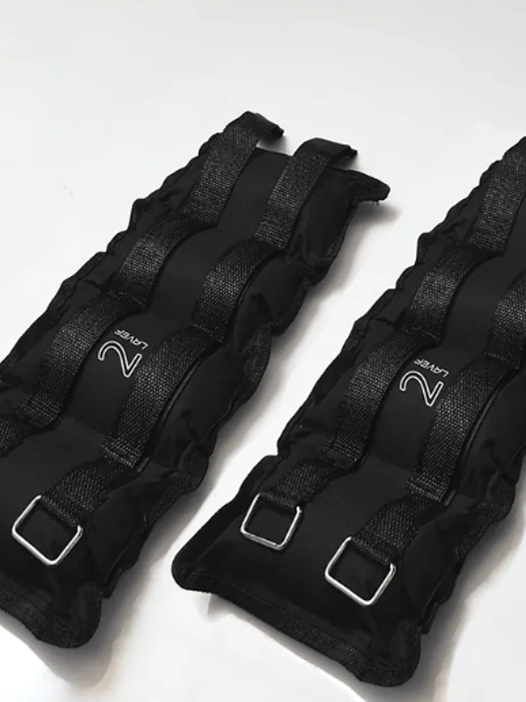 PESAS TOBILLERAS BÁSICAS KIT 2K NEGRO 4