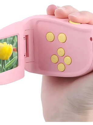 CÁMARA INFANTIL RECARGABLE ROSA - AZUL