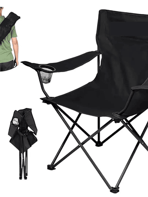 SILLA PARA CAMPING PLEGABLE