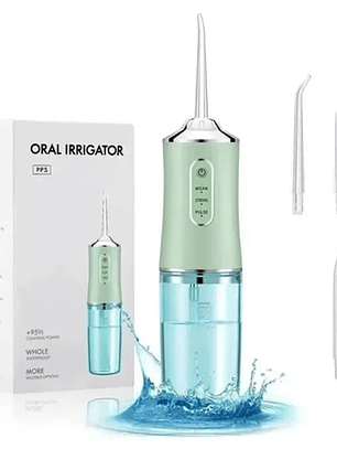 IRRIGADOR DENTAL BUCAL RECARGABLE
