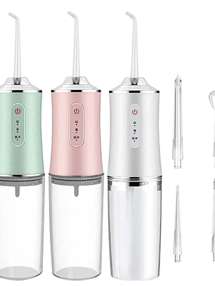 IRRIGADOR DENTAL BUCAL RECARGABLE