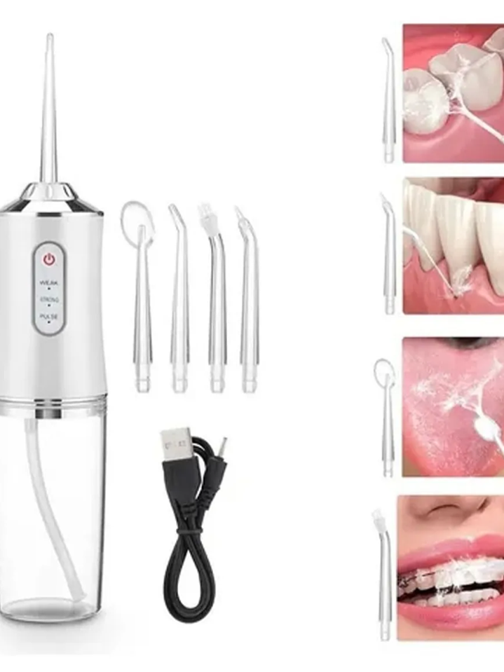 IRRIGADOR DENTAL BUCAL RECARGABLE 3