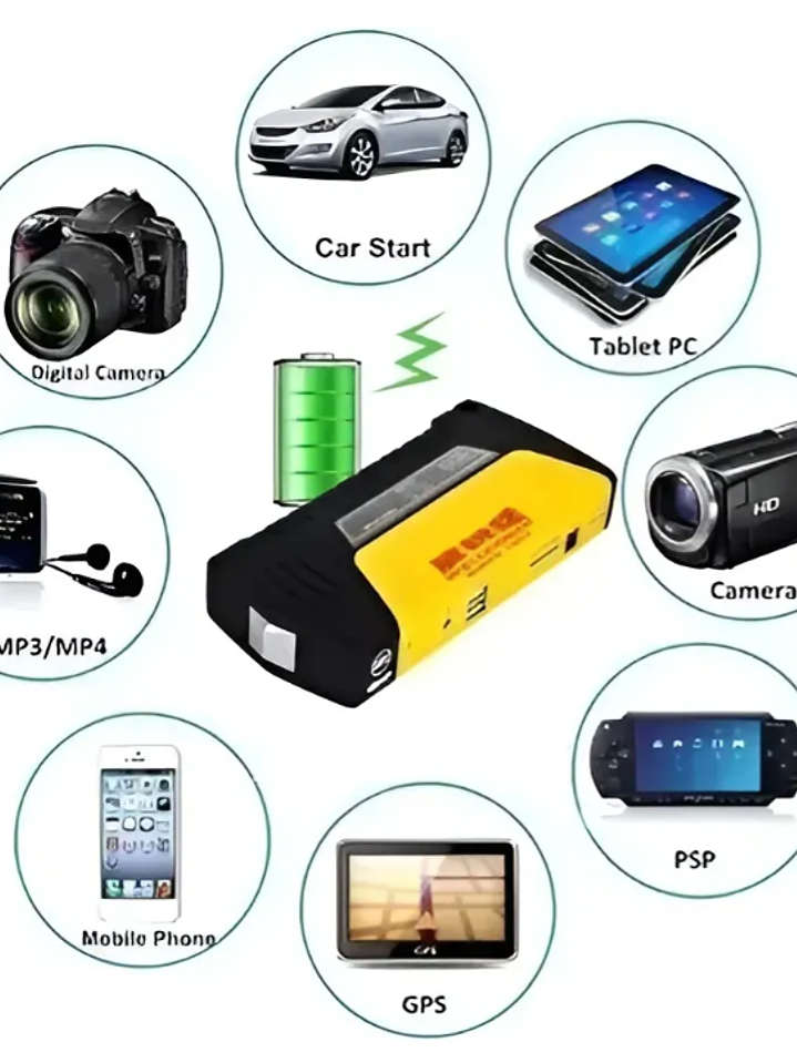 CARGADOR DE BATERÍA CON COMPRESOR 6