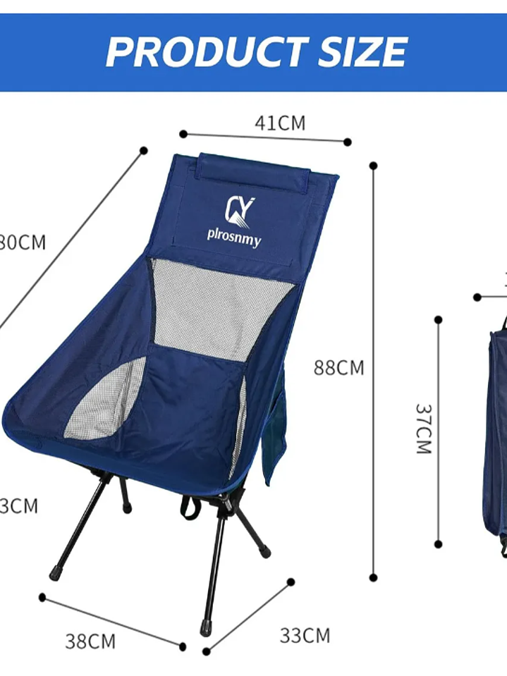 SILLA DE PLAYA ULTRALIGERA CAMPING 3