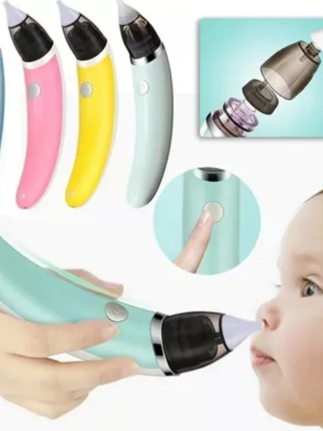 ASPIRADOR NASAL PARA BEBÉS ELÉCTRICO 4