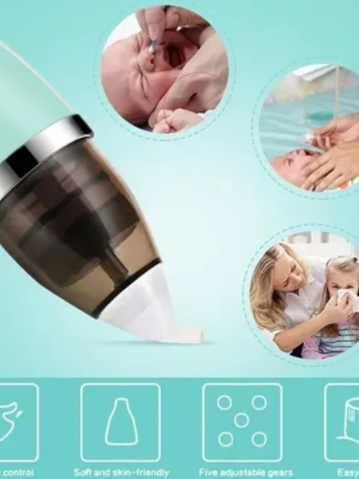 ASPIRADOR NASAL PARA BEBÉS ELÉCTRICO 6