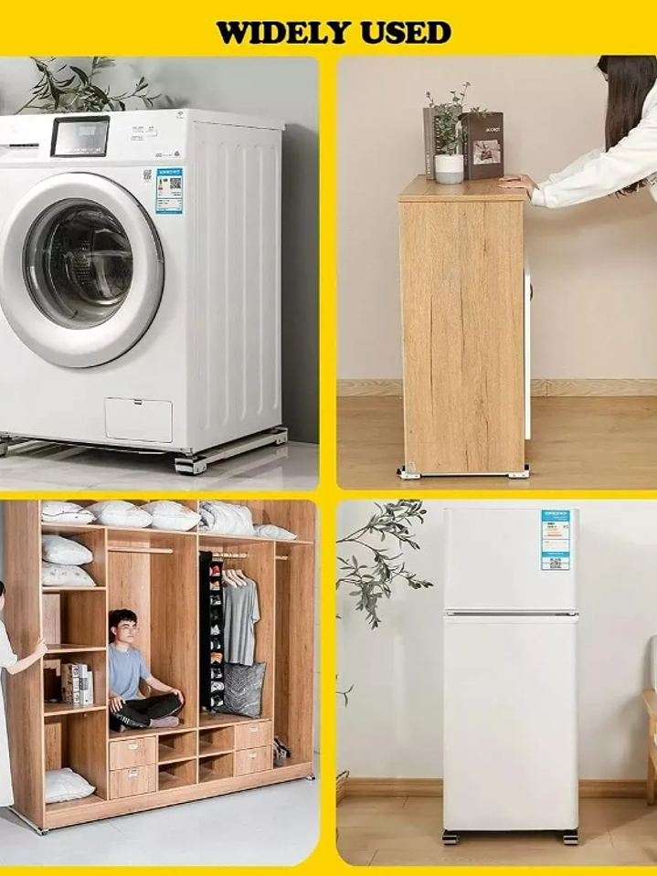 BASE SOPORTE PARA LAVADORA CON RUEDAS 2