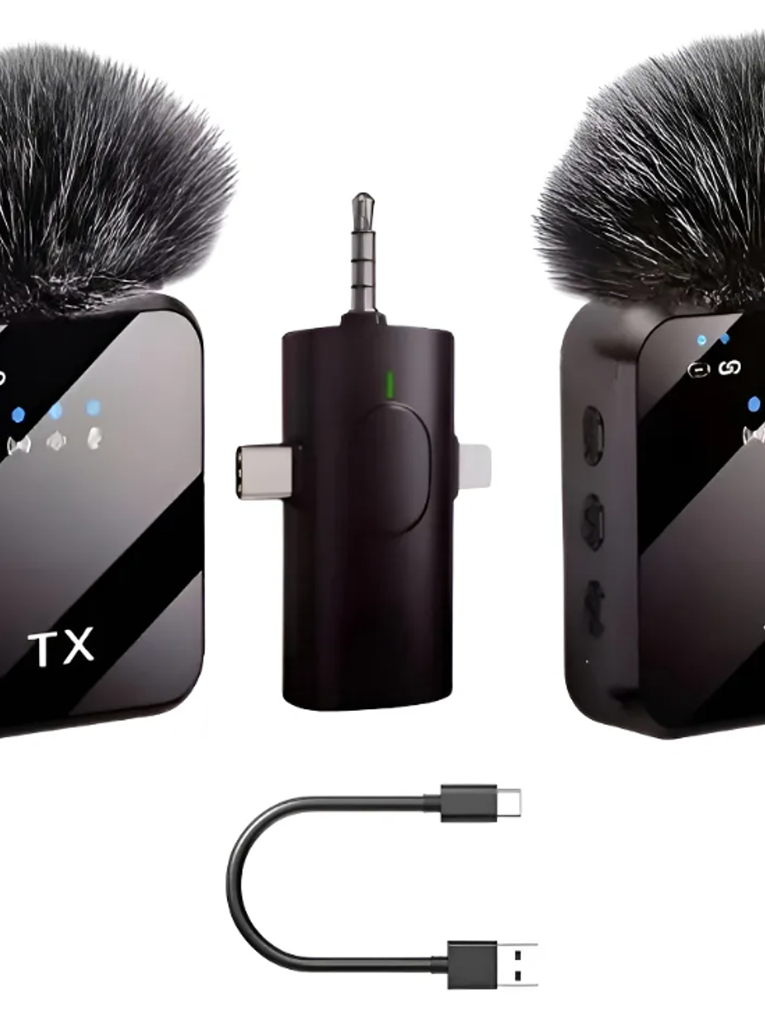 MICRÓFONOS SOLAPA INALÁMBRICO X2 1