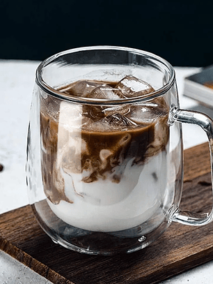 POCILLO TAZA CAFÉ 250 ML DOBLE