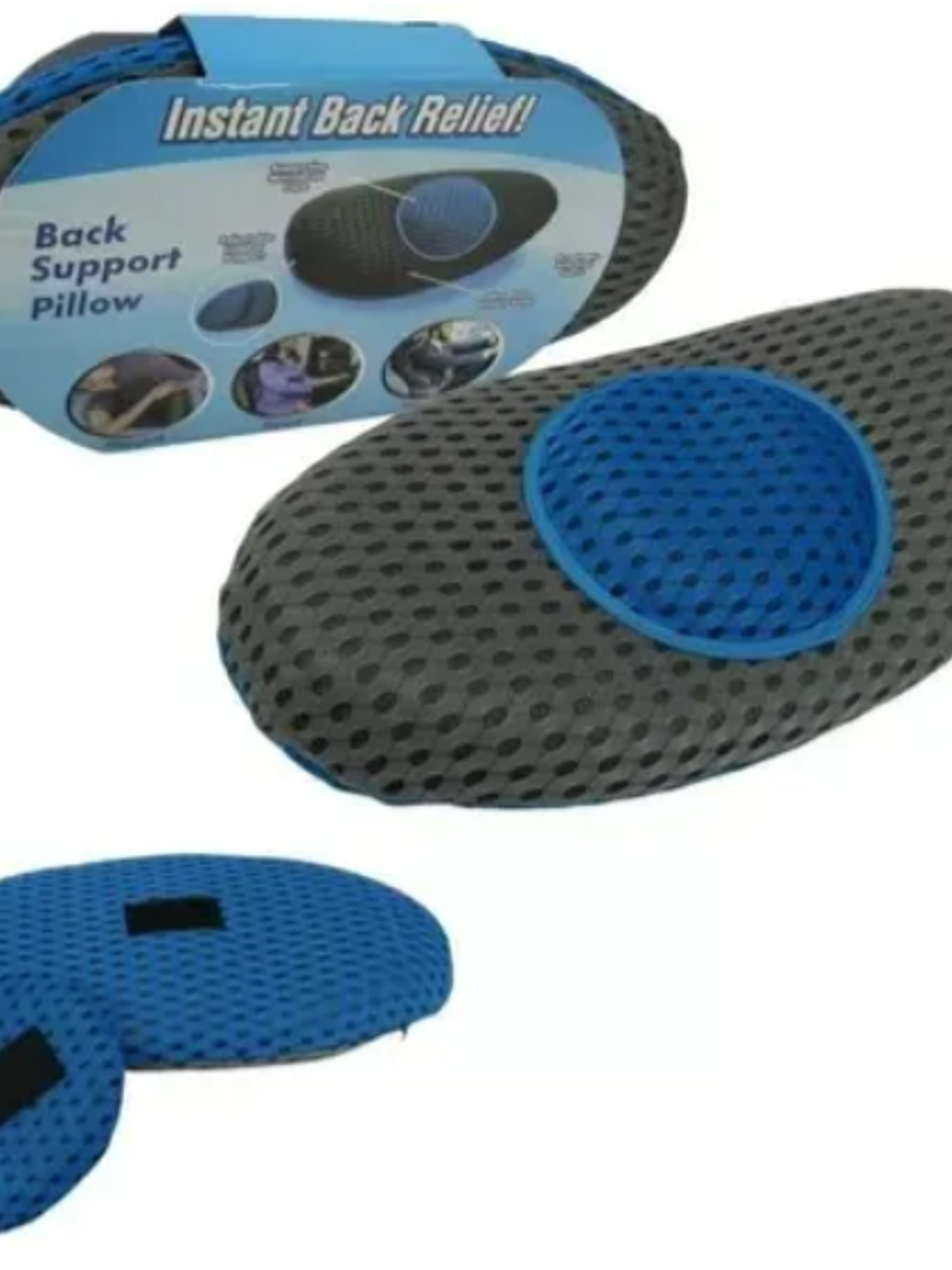 ALMOHADA ERGONÓMICA DE APOYO LUMBAR 2