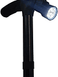 BASTÓN ORTOPÉDICO PLEGABLE APOYO LINTERNA LUZ LED - Miniatura 5
