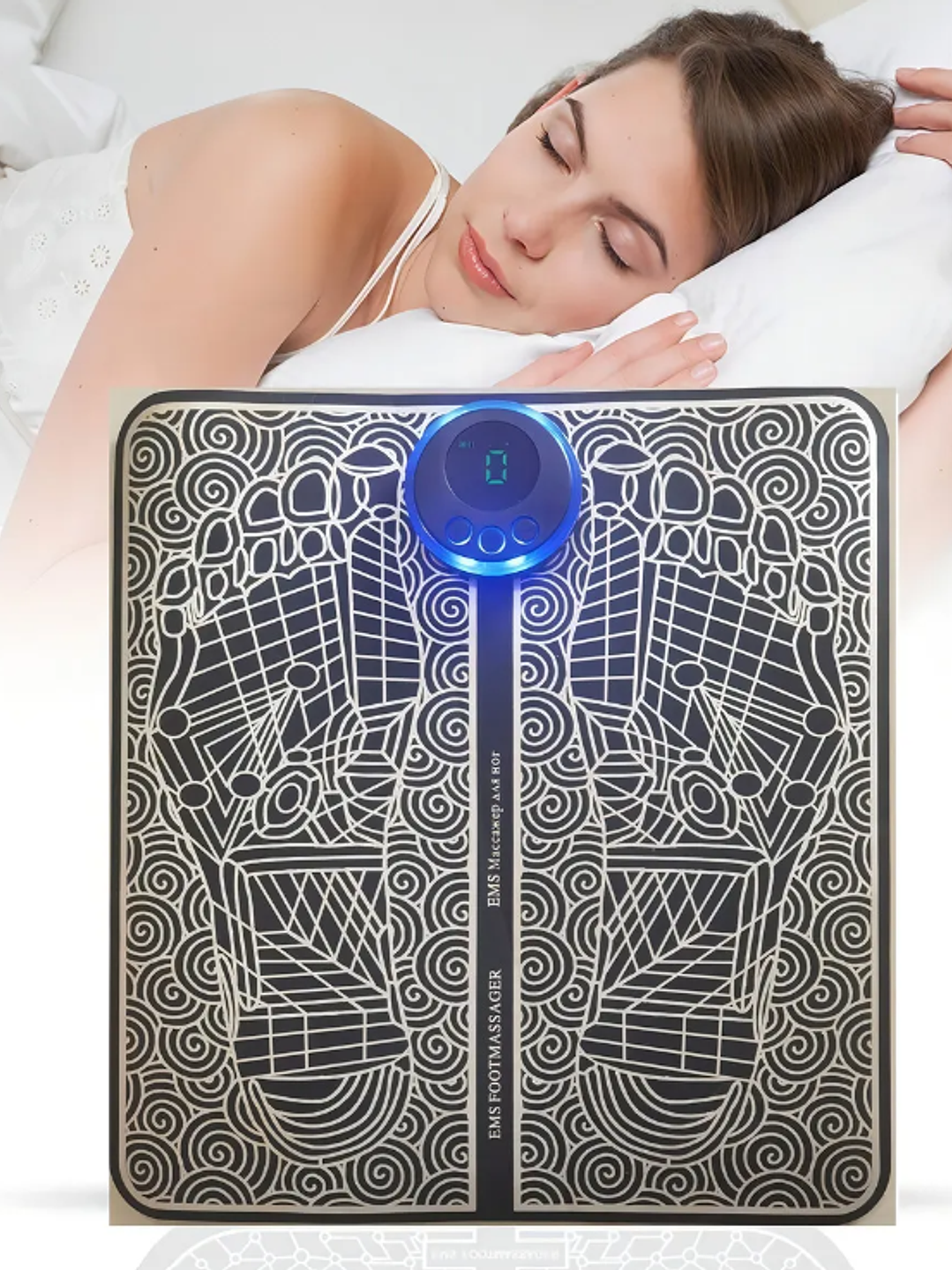 TAPETE MASAJEADOR ELÉCTRICO PORTÁTIL PARA PIES 2