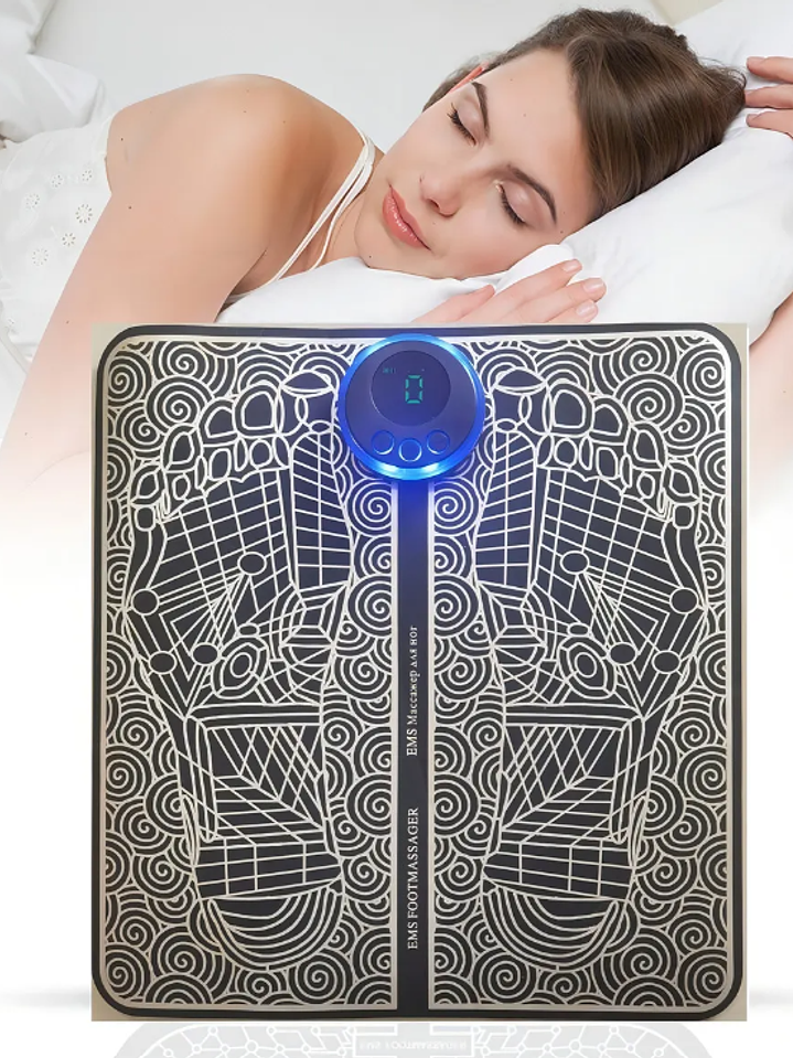 TAPETE MASAJEADOR ELÉCTRICO PORTÁTIL PARA PIES 2