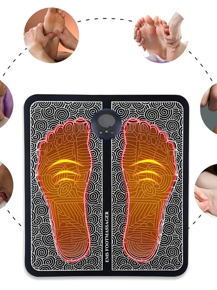 TAPETE MASAJEADOR ELÉCTRICO PORTÁTIL PARA PIES 4