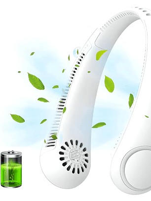 VENTILADOR PERSONAL PARA CUELLO PORTÁTIL RECARGABLE