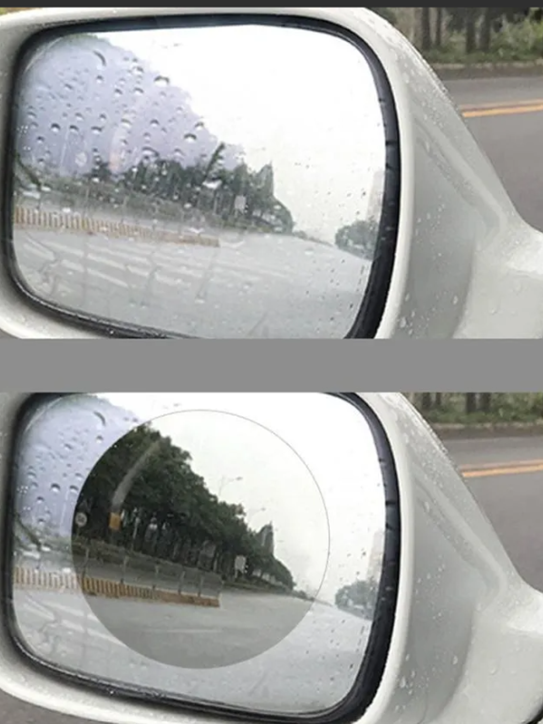 ANTIEMPAÑANTE ESPEJO RETROVISOR DE CARRO 4