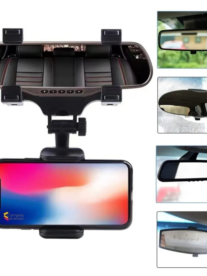 SOPORTE DE CELULAR RETROVISOR 2
