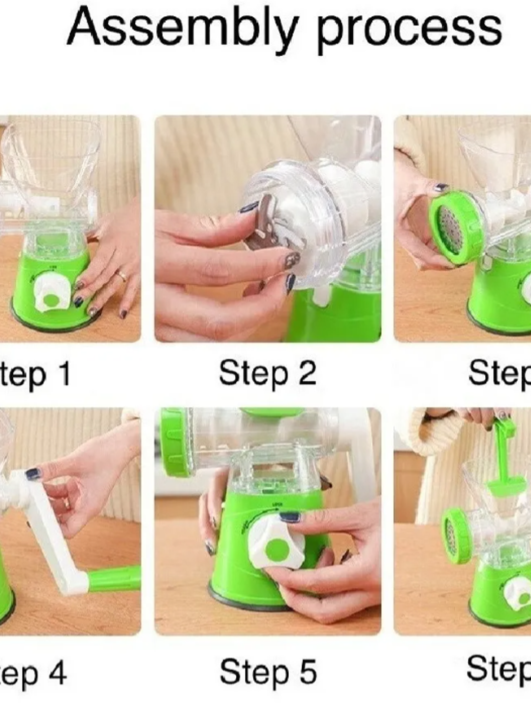 MOLINO DE CARNE MANUAL TRITURADORA  3