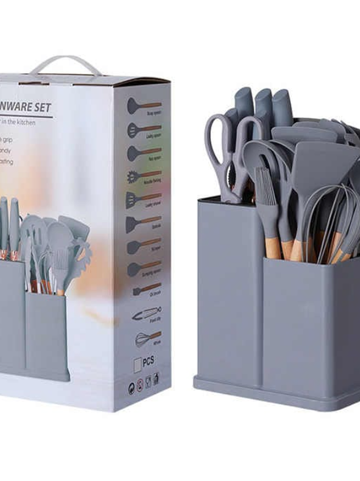 SET DE UTENSILIOS DE COCINA 19 PIEZAS 1