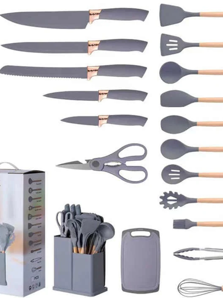 SET DE UTENSILIOS DE COCINA 19 PIEZAS 2