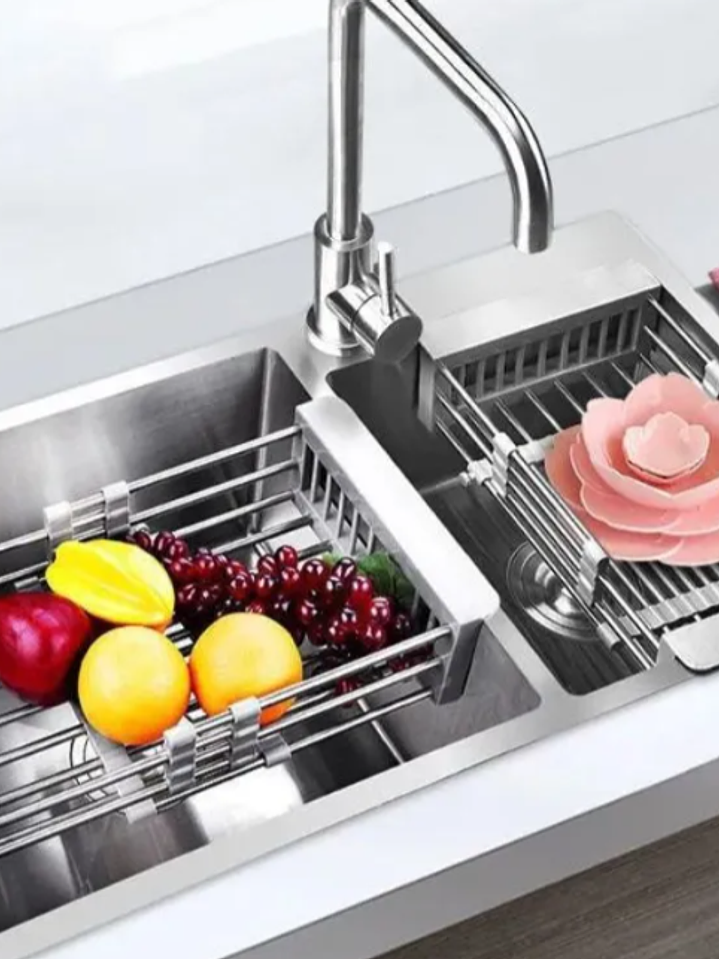 ESCURRIDOR DE PLATOS AJUSTABLE MULTIUSOS 3