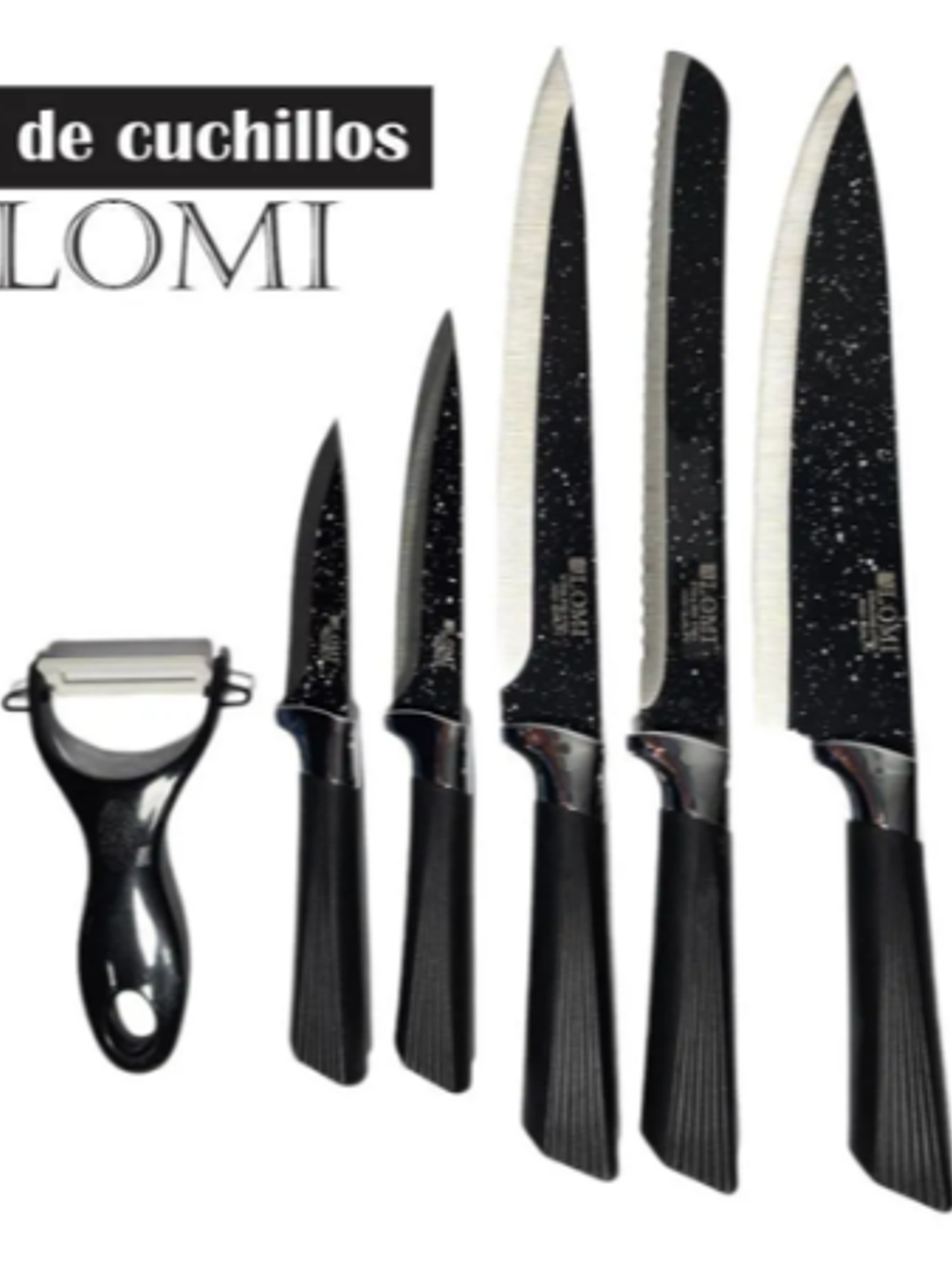 SET DE CUCHILLOS DE COCINA 6 PIEZAS 3