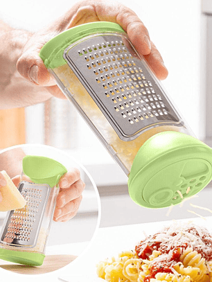 RALLADOR CON CONTENEDER 3 EN 1