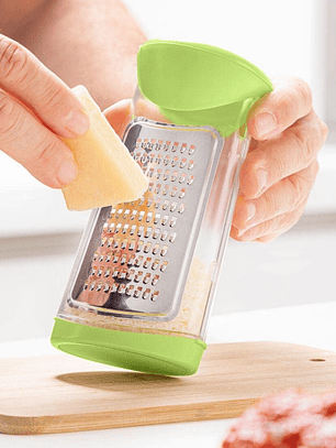 RALLADOR CON CONTENEDER 3 EN 1