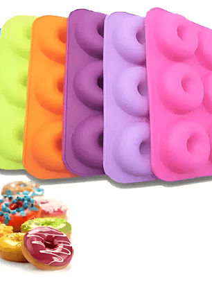 MOLDE PARA DONAS DE SILICONA