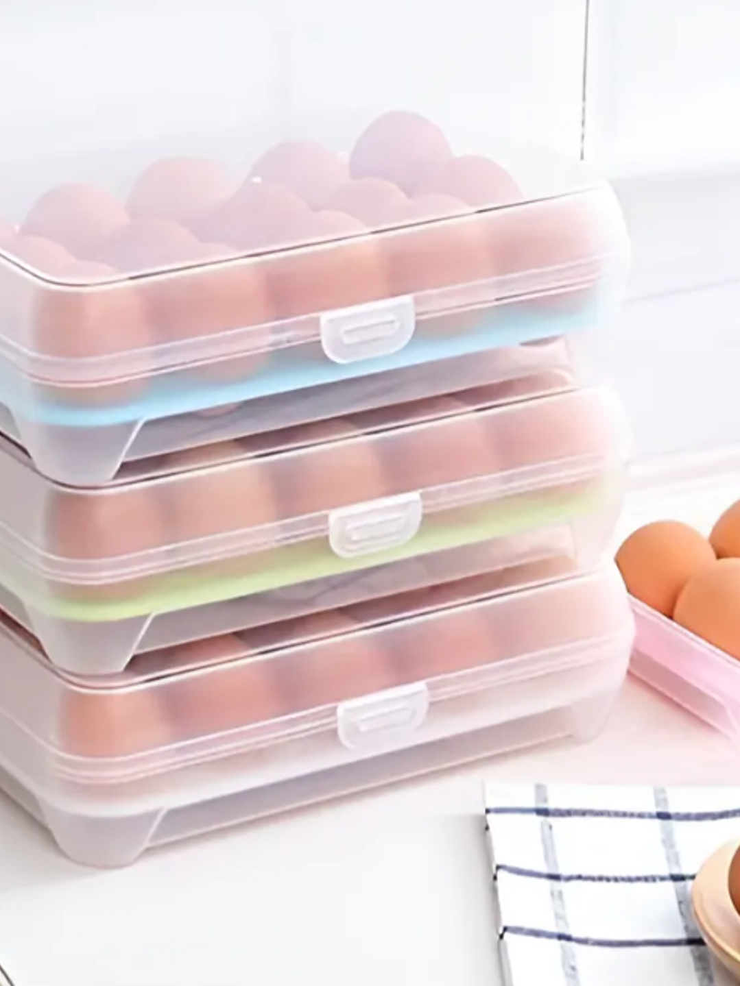 ORGANIZADOR DE HUEVO CAJA PARA 15 UDS 1