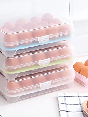 ORGANIZADOR DE HUEVO CAJA PARA 15 UDS