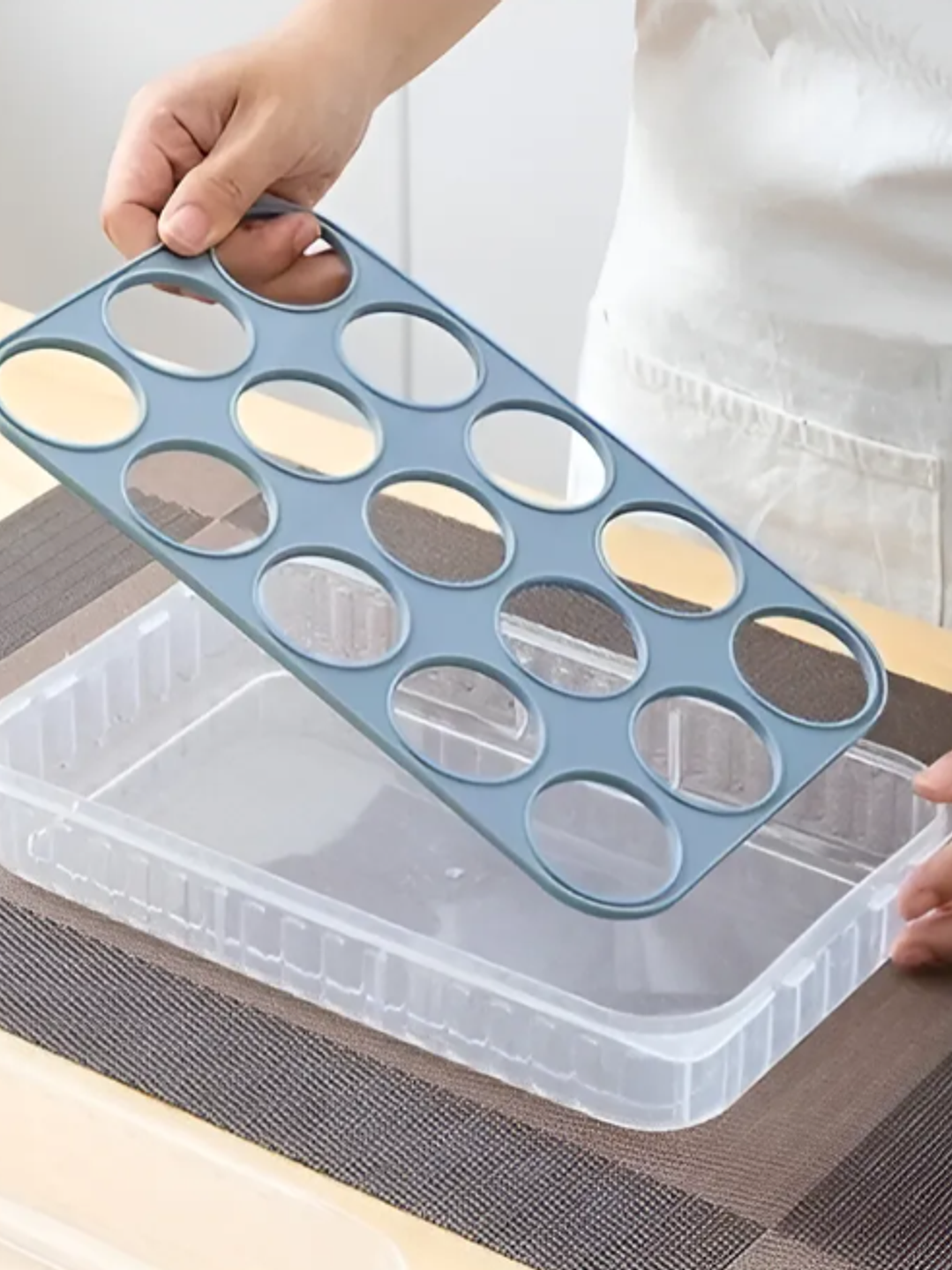 ORGANIZADOR DE HUEVO CAJA PARA 15 UDS 4