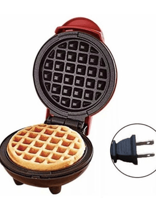 MINI WAFLERA REDONDA ANTIADHERENTE ELÉCTRICA