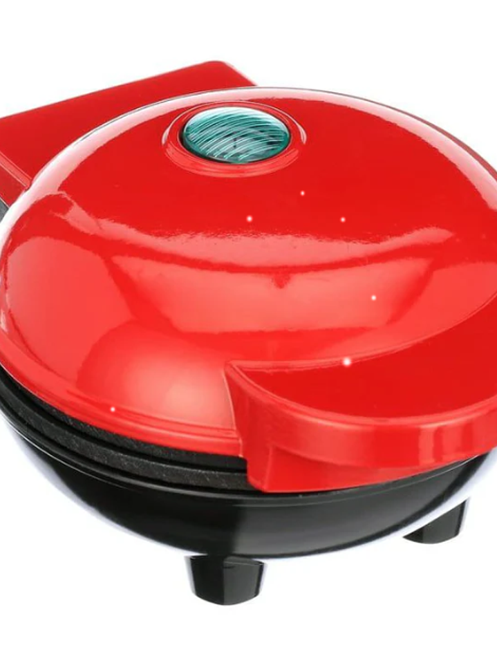 MINI WAFLERA REDONDA ANTIADHERENTE ELÉCTRICA 3