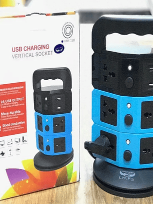 MULTITOMA TORRE EXTENSIÓN ELÉCTRICA