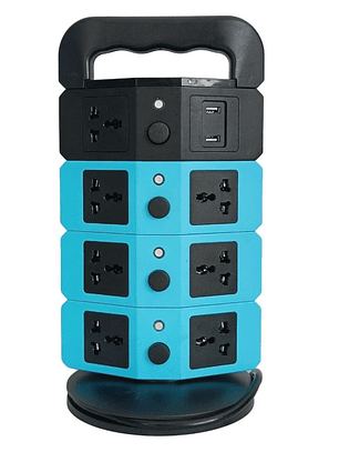 MULTITOMA TORRE EXTENSIÓN ELÉCTRICA